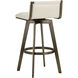 Arizona 36.5 inch Castillo Cream Swivel Barstool, Swivel
